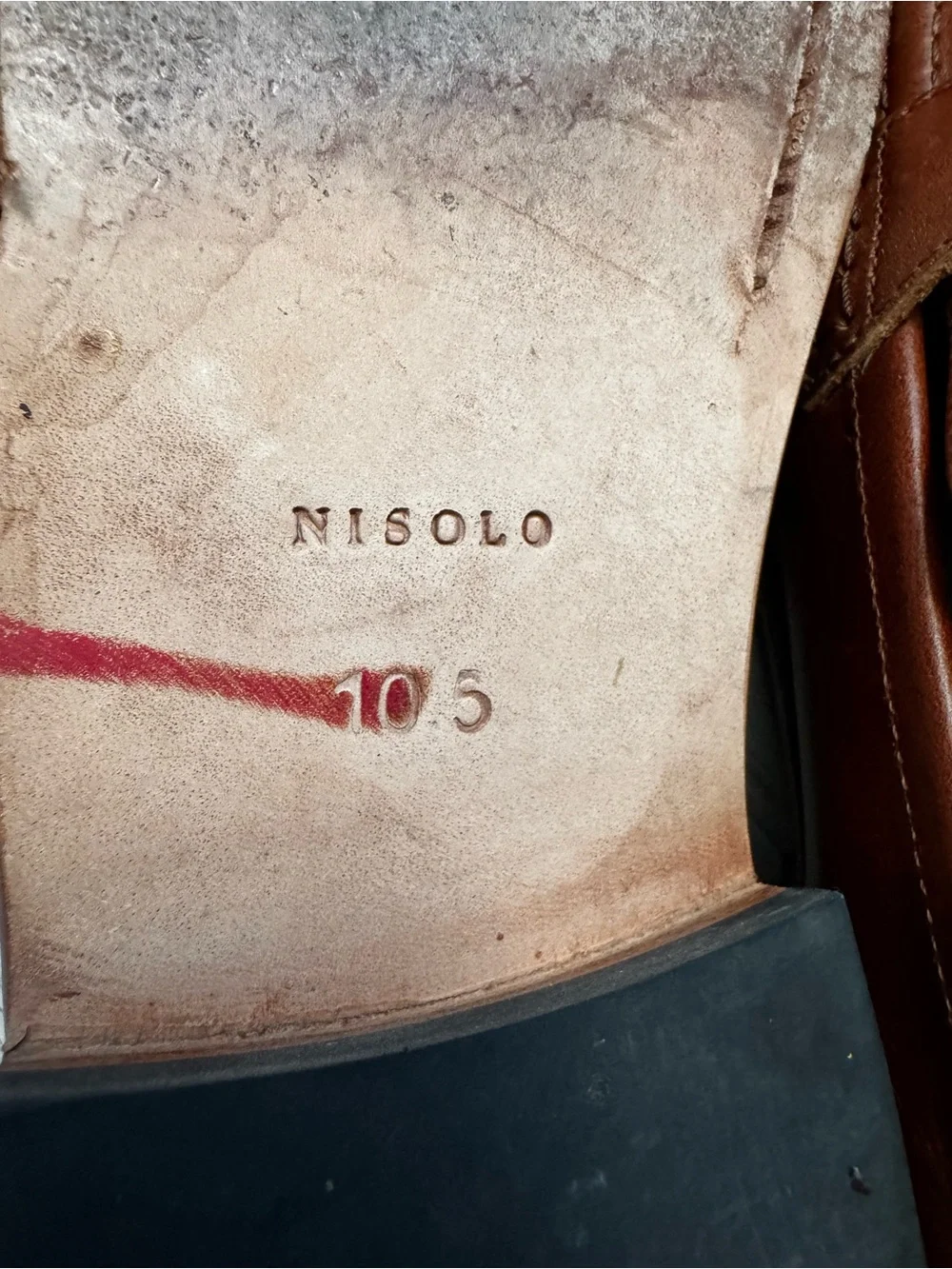 Nisolo Men's Penny Loafers in Chestnut